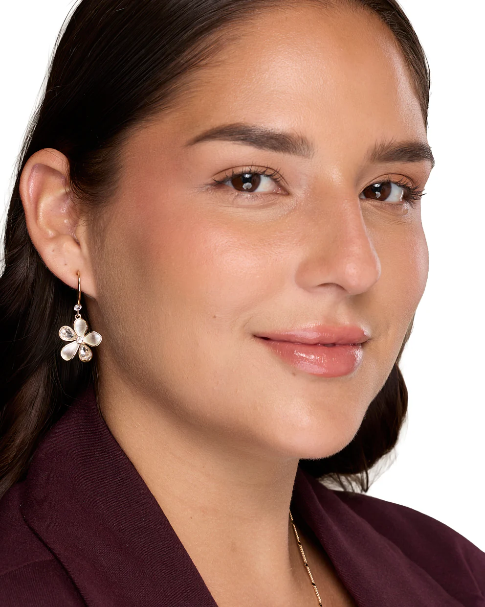 Aretes Moda Bloom Dorado - Image 2