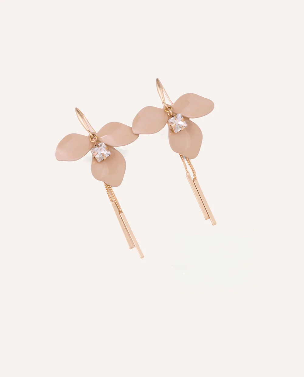Aretes Moda Delicate Bloom Dorado - Image 2
