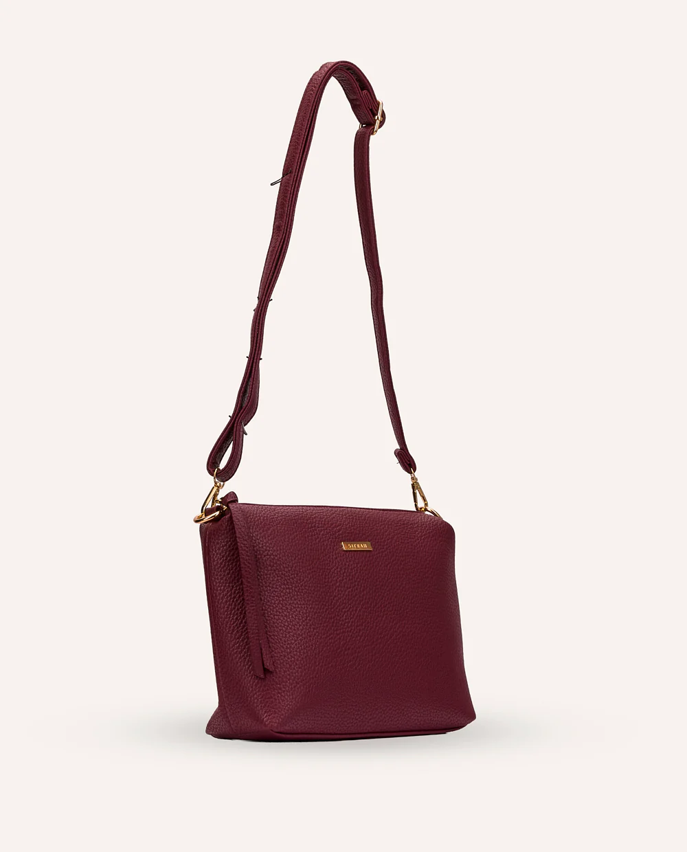 Cartera Crossbody Moda 
Essential Guinda - Image 5