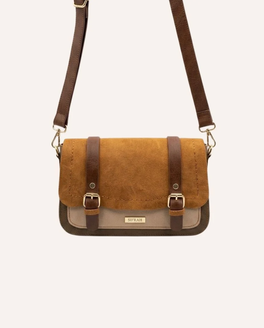 Cartera Crossbody Marrón
