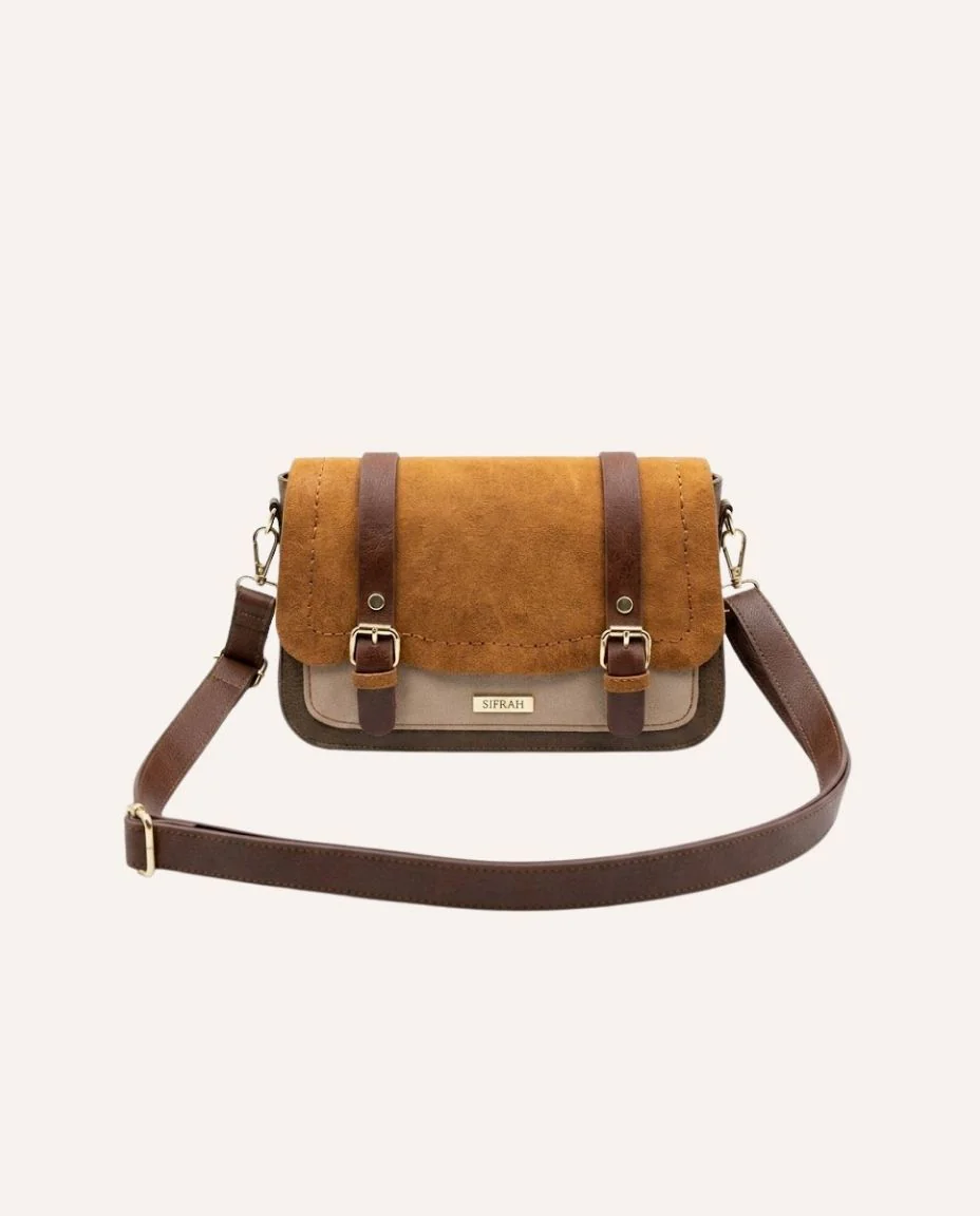 Cartera Crossbody Marrón - Image 2