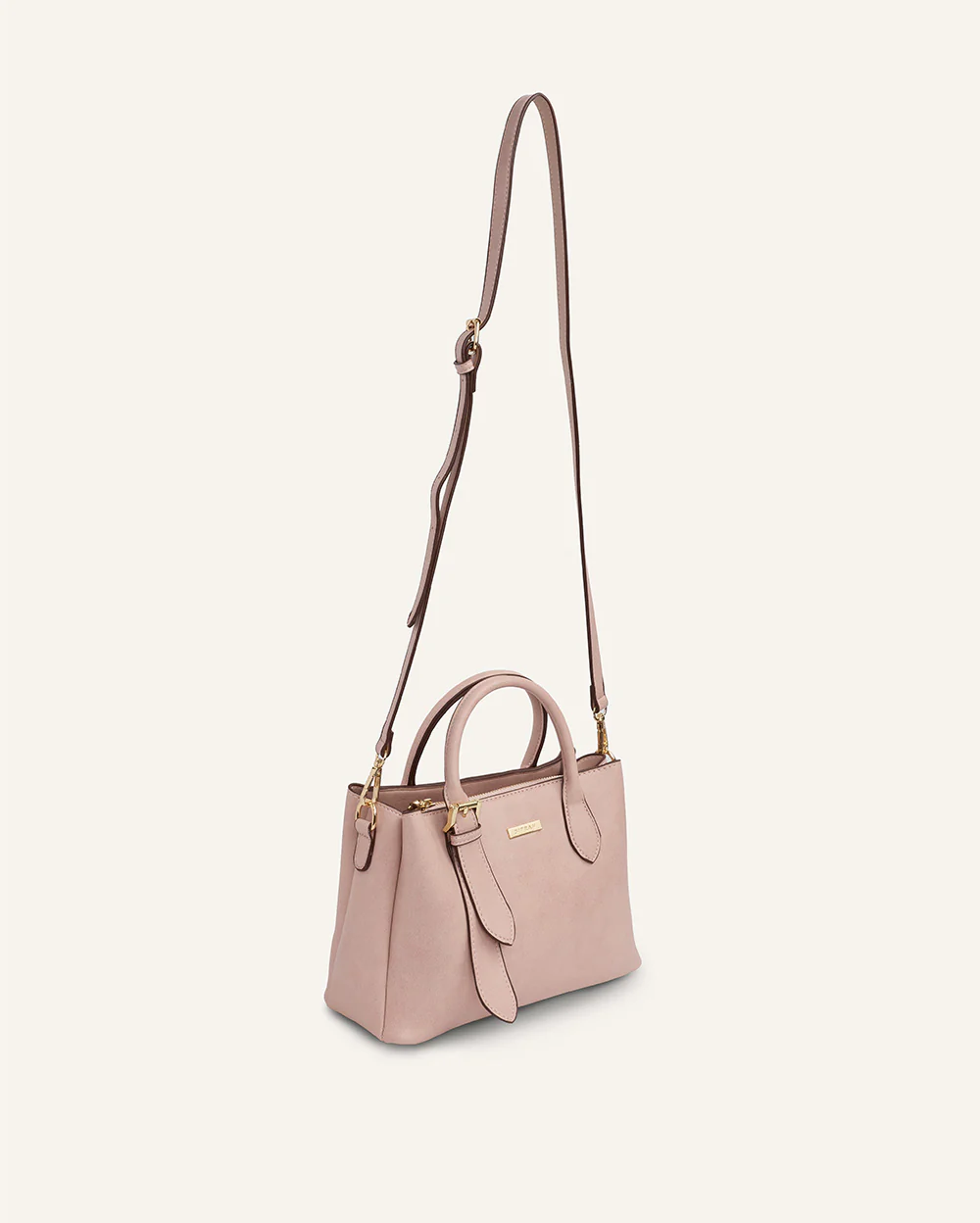 Cartera de Mano Satchel Pu Rosa - Image 4