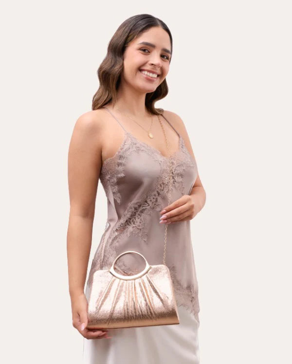 Cartera Vanité Glow Gold - Image 2