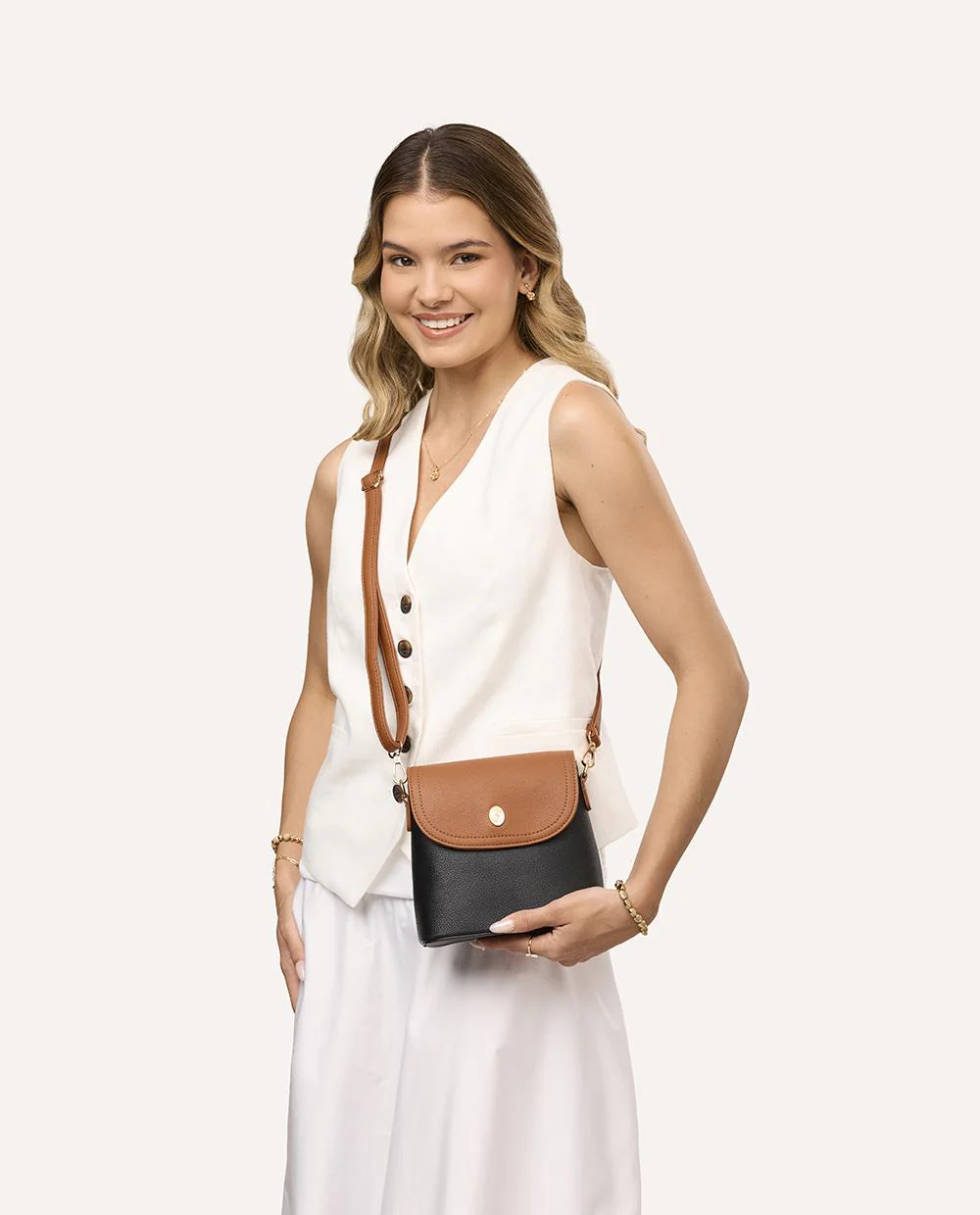 Cartera Mini Moda Negro - Image 3