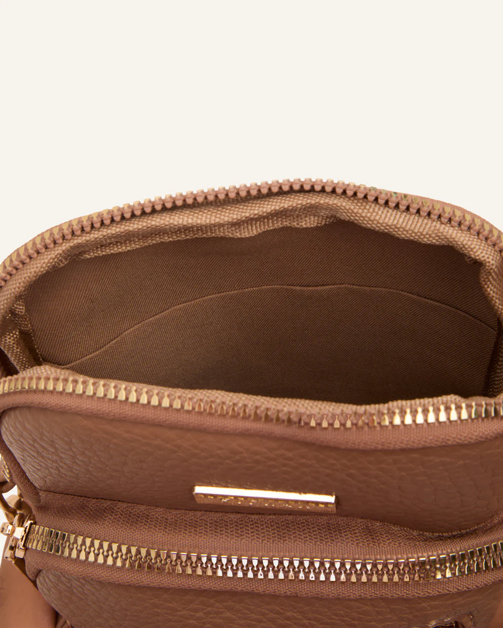 Cartera Porta Celular PU Moda Caqui - Image 4