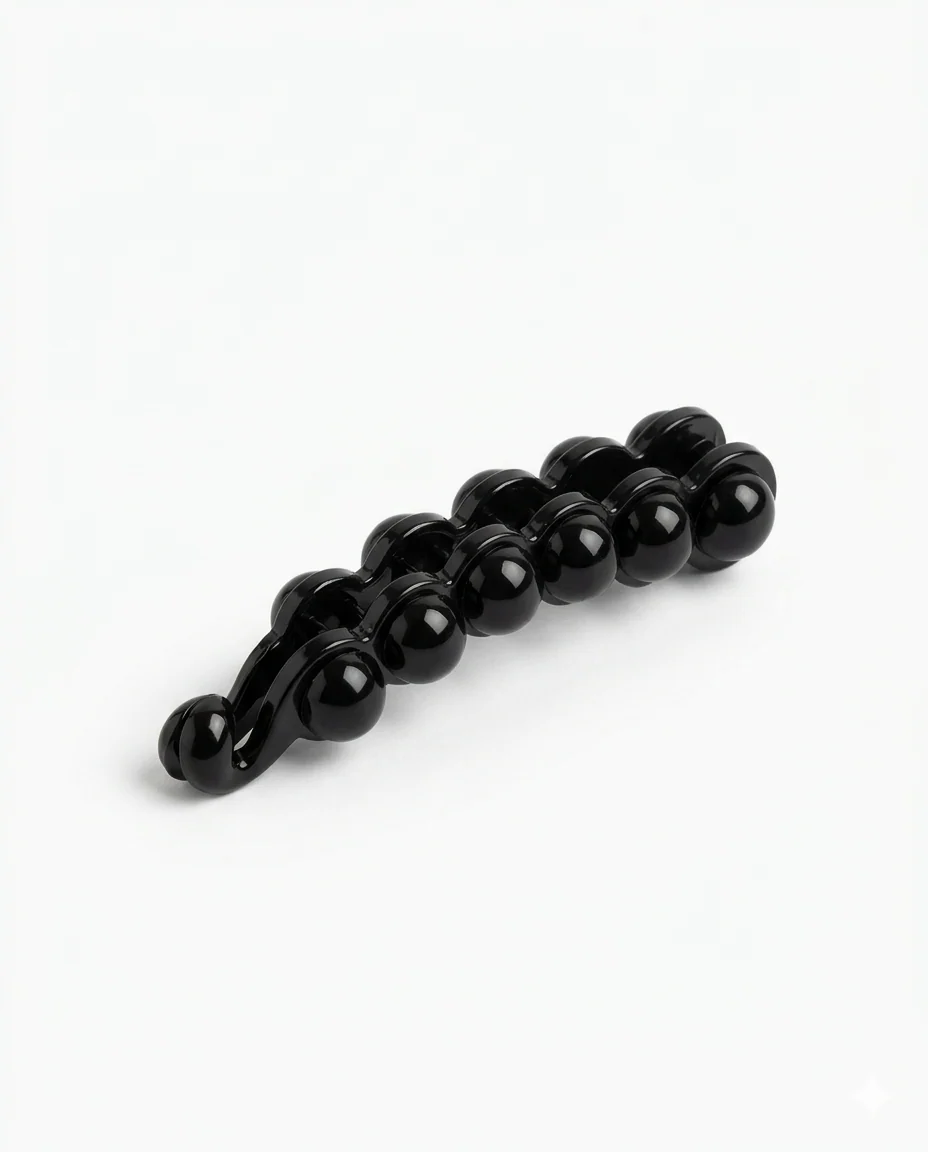 Clip Banana Para el Cabello Negro