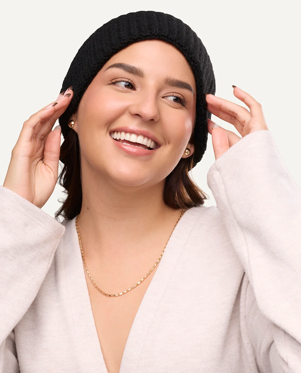Gorro De Invierno Beanie Soft Negro - Image 2