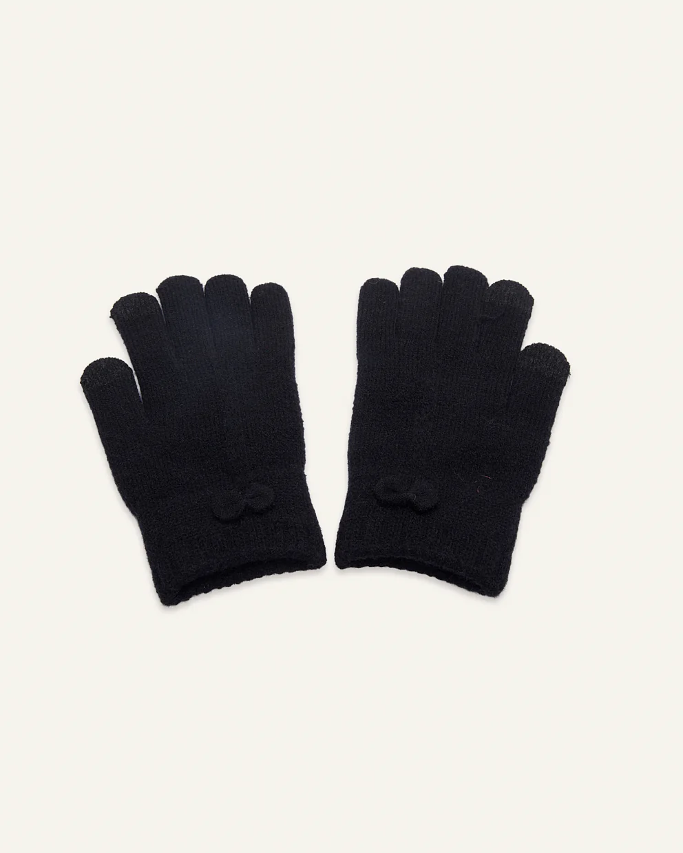 Guantes Soft Lazo Negro