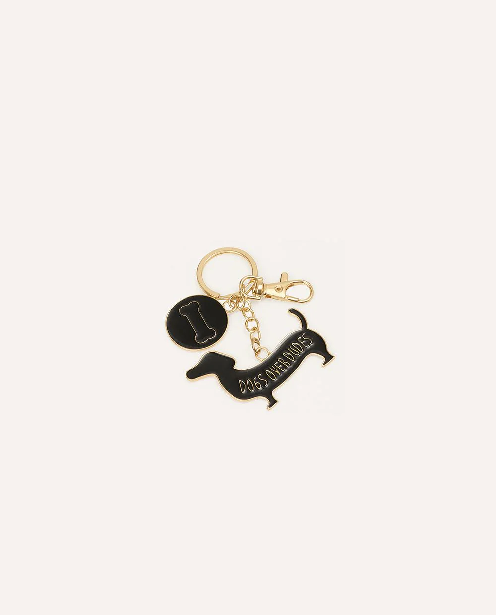 Llavero Pets Perro Salchicha Negro
