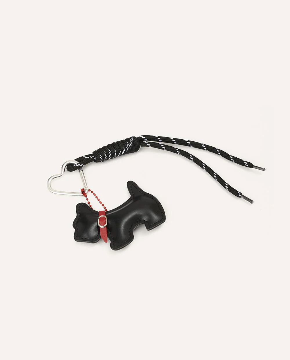 Llavero Pets Puppy Con Correa Negro