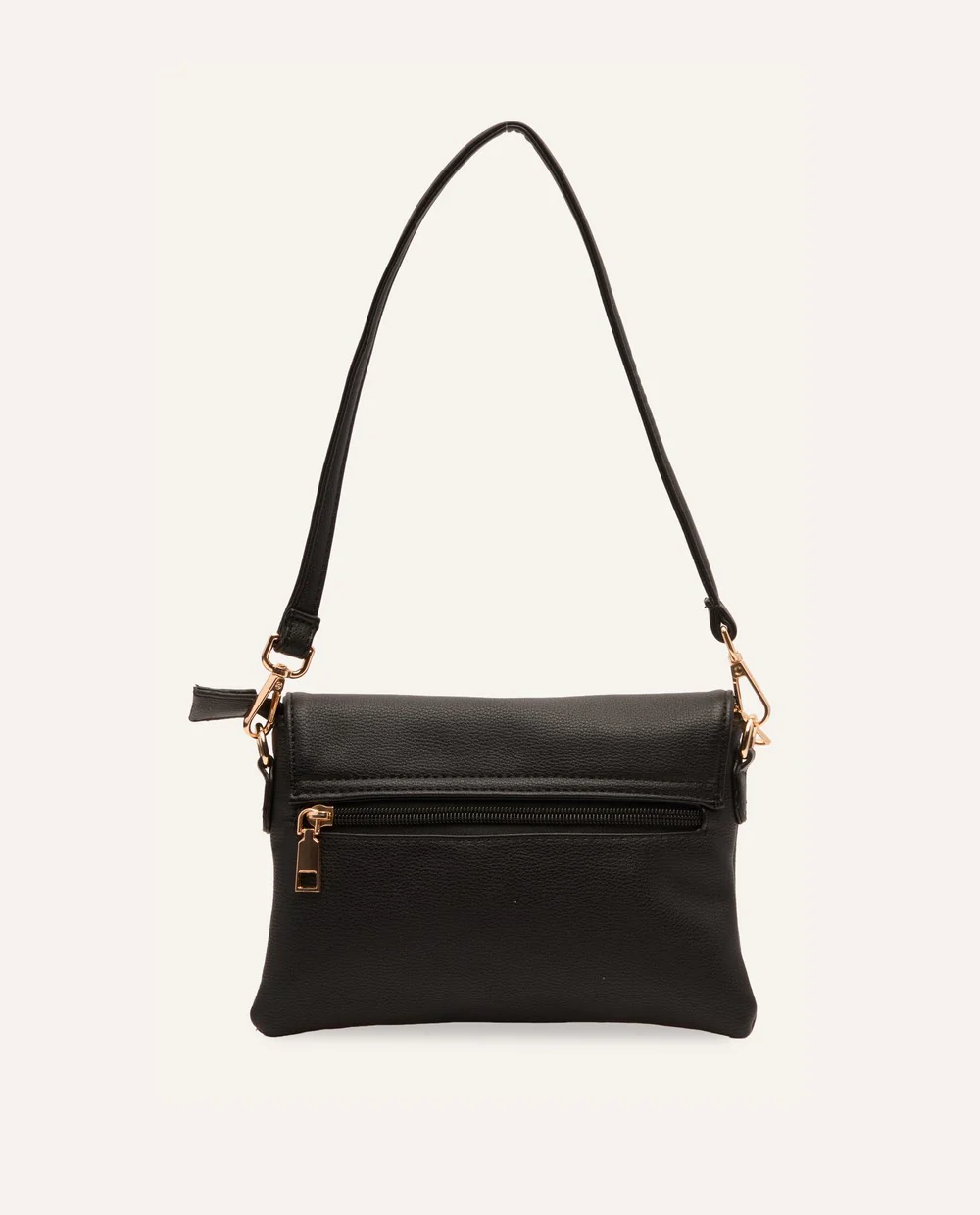 Mini Cartera PU Moda Crossbody Negro - Image 6