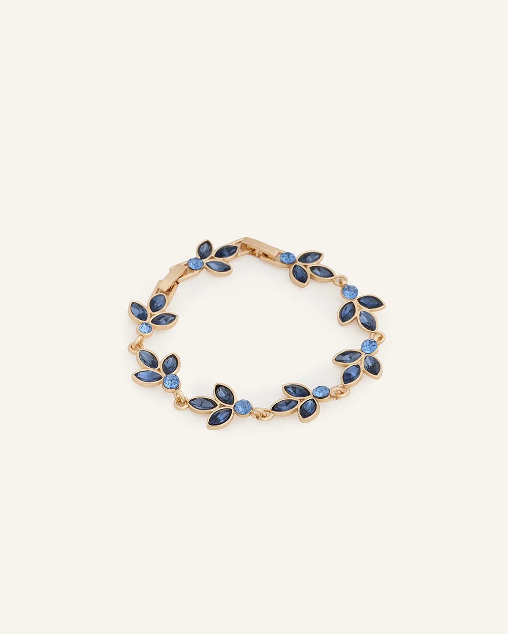 Pulsera Trendy Hojas Dorado