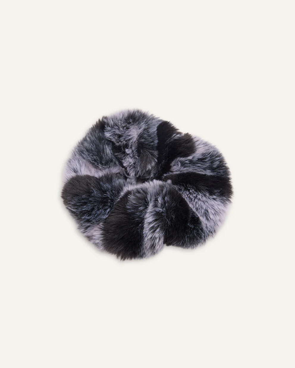 Set Colets Trendy Peluche Gris