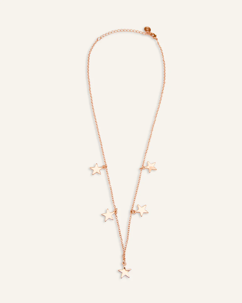 Set Collar + Arete Premium Bañado en Oro Estrellas Dorado - Image 4