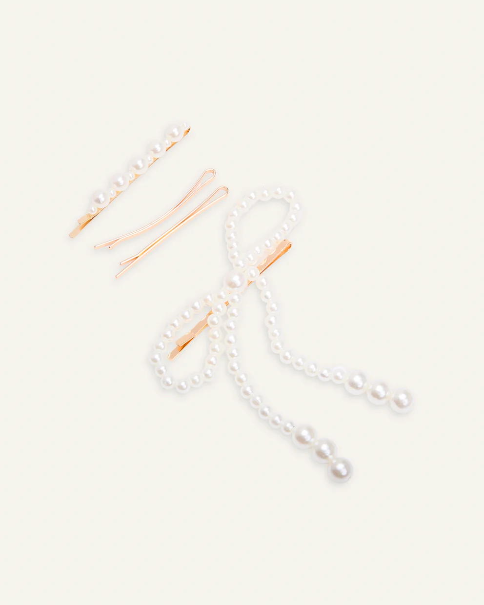 Set Ganchos Básicos Bobby Pin Perlas