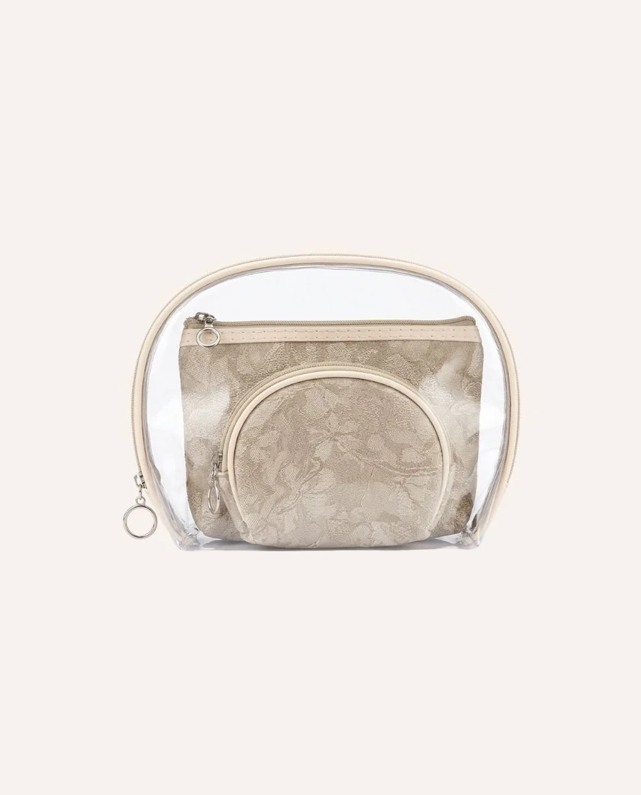 Set Neceser Beige 3 Und